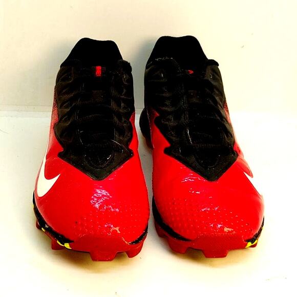 Nike Vapor Fast Flex Boys Red & Black Baseball Cleats - Size: 4Y - Picture 2 of 6